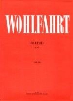 Editio Bärenreiter Wohlfahrt Franz 60 etud op. 45