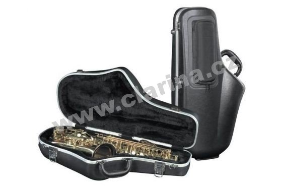 RockCase RC 26015 P B Pevné pouzdro pro alt saxofon - s kapsičkou na eso a hubičku