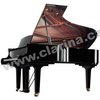 Yamaha Velké koncertní křídlo C7X PE - Polished Ebony (černý lesk)