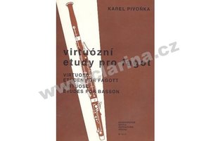 Editio Bärenreiter Pivoňka Karel Škola hry na fagot