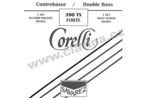 Savarez Corelli Forte 390 TX - Satz für kontrbass, solo