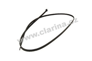 Black Swamp Percussion Tambourine Black Cable für Fell Reparatur Set