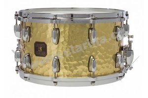 Gretsch malý buben Full Range Series Hammered Polished Brass 14" x 8" S-0814-BRH