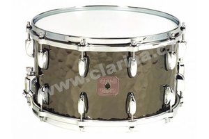 Gretsch Snare Drum Full Range Series Hammered Polished Steel 14" x 8" S-0814-BSH