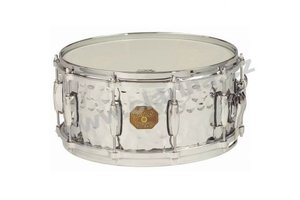Gretsch Snare Drum G 4000 Series Hammered Chrome Over Brass 14" x 6,5" G4164HB