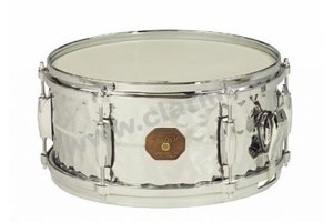 Gretsch malý buben G 4000 Series Hammered Chrome Over Brass 13" x 6" G4168HB