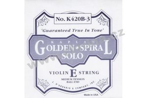 Kaplan Golden Spiral solo - E struna